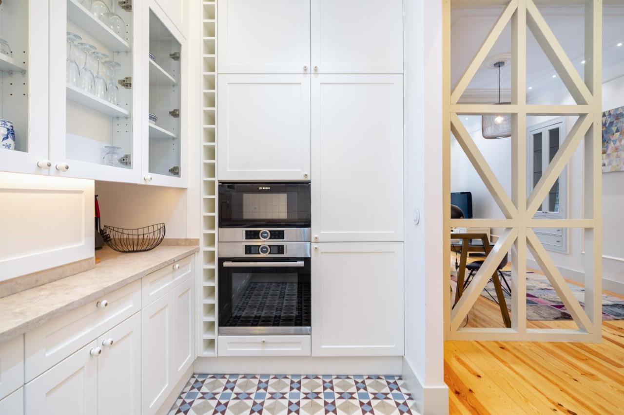 Whome Luxury Stay In Prime Location W/ Ac, Lift & Private Patio Lisboa المظهر الخارجي الصورة
